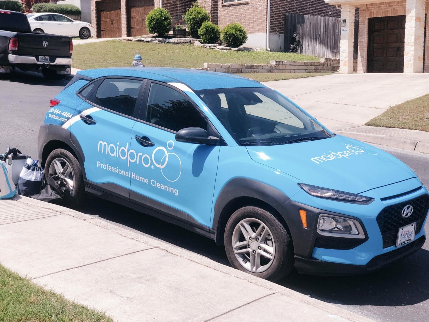 MaidPro: A Case Study in Successful fleet branding for Cleaning Services Maidpro cleaning service Fleet Branding