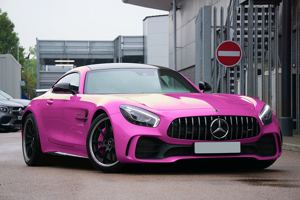 Glossy finish car wrapping design by printajo