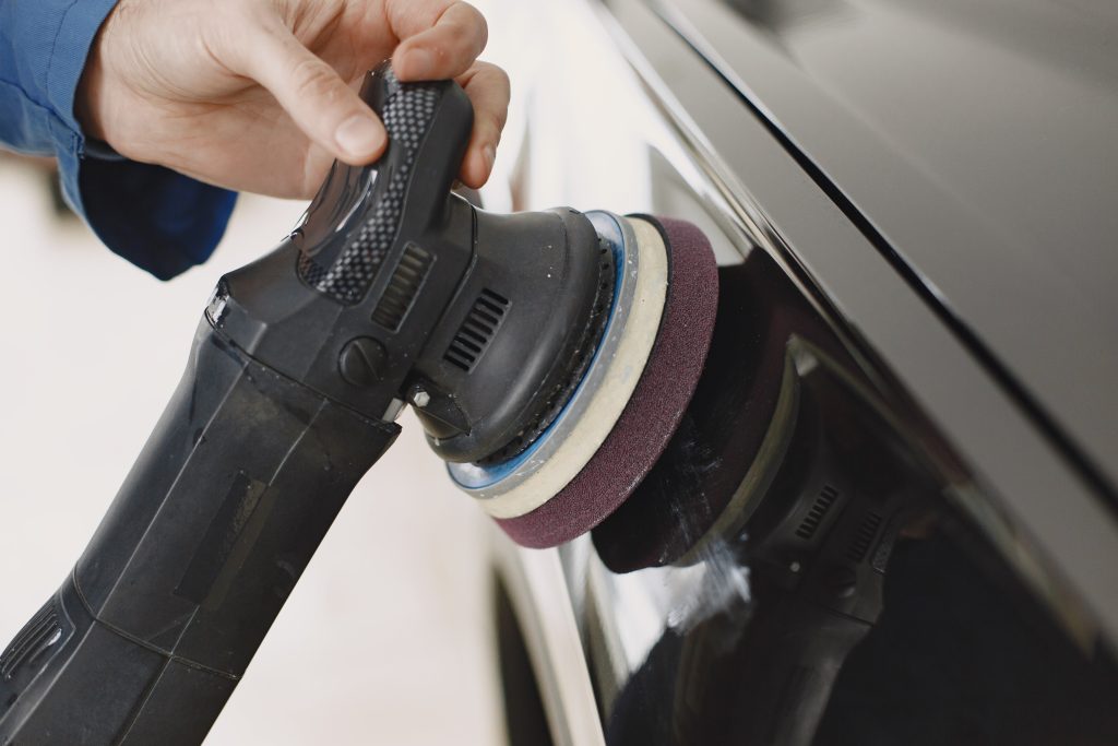 10 Most Common Vehicle Vinyl Wrap Mistakes and How to Avoid Them painting machine parts white paint angle grinder 1 1